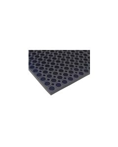 Comfort Mate 303 7/8" Indoor Anti-Fatigue Mat with Squared Edge - Black in Color