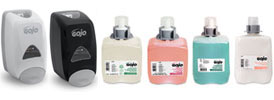 GOJO FMX Foam Soaps and Dispensers