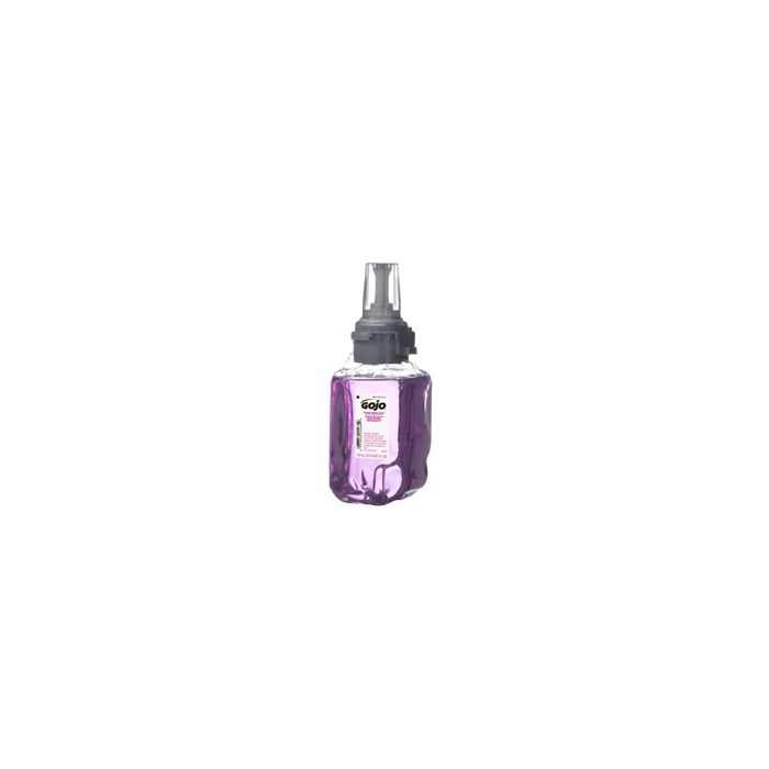 GOJO 8712-04 Antibacterial Plum Foam Handwash - 700 ml refill - 1 case of 4 refills