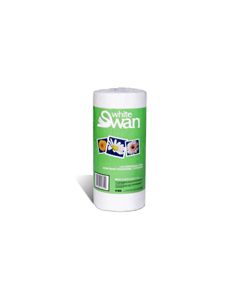 Kruger Products White Swan Professional Towels, 2-Ply, 10.9" x 8.6" - 30 rolls per case - 85 sheets per roll - 2,550 sheets per case