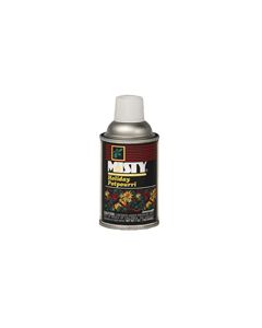 Amrep Misty Premium Metered Air Freshener - 7 oz. can - 1 case of 12 cans - Holiday Potpourri