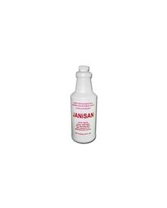 Janisan 0124-1Q-GA Urinal Deodorizer & Odor Counteractant Concentrate - 1 Quart - Green Apple