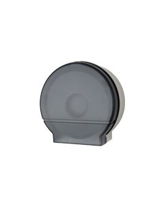 Palmer Fixture RD0026-01F 9" Jumbo Tissue Dispenser with 2 1/4" & 3 3/8" Core Adaptors - Dark Translucent in Color