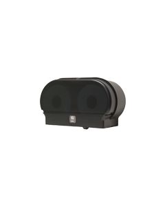 Palmer Fixture RD0321-02G Mini-Twin Mini Core Tissue Dispenser - Black Translucent in Color